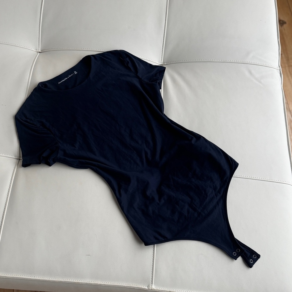 Sleek Navy Bodysuit